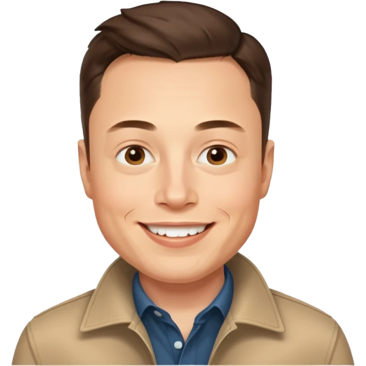 Elon Musk emoji
