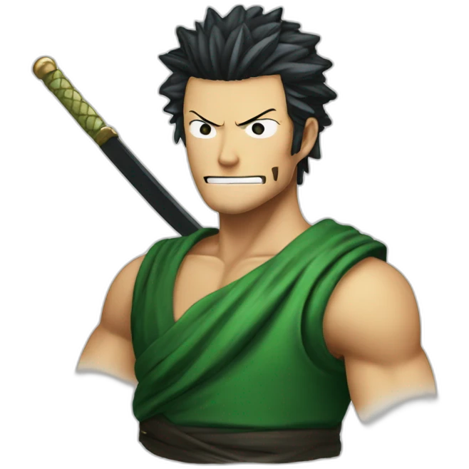 Zoro be a king of pirate emoji
