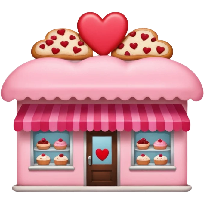 Cute pink Bakery emoji