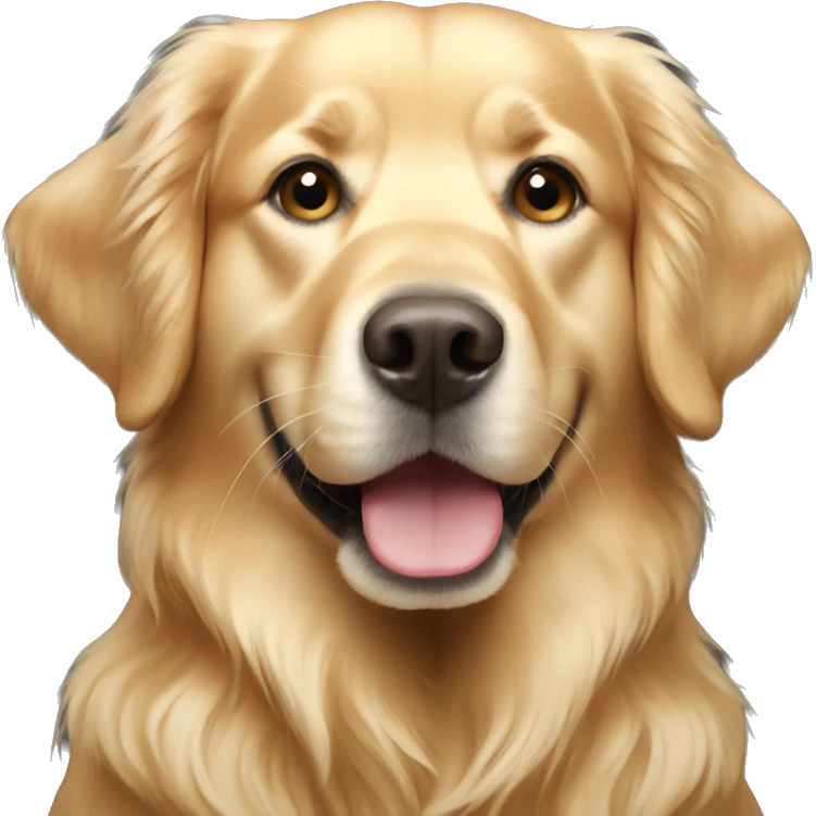 Golden retriever  emoji