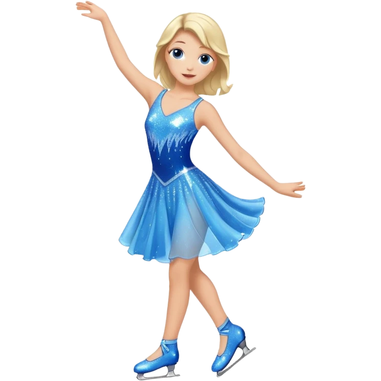 ice skating dress emoji