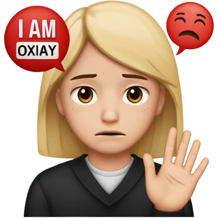 I am not okay with this (netflix) themed emojis emoji