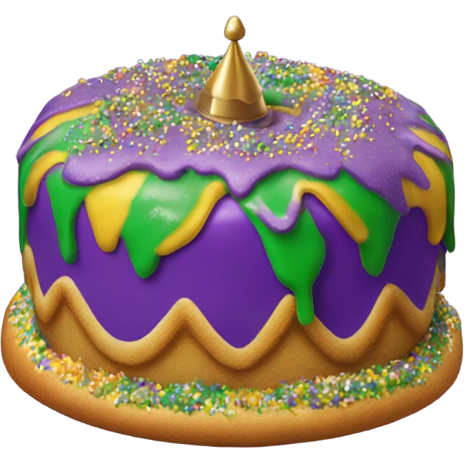 King cake emoji