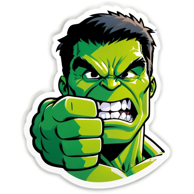 Hulk thumb up emoji