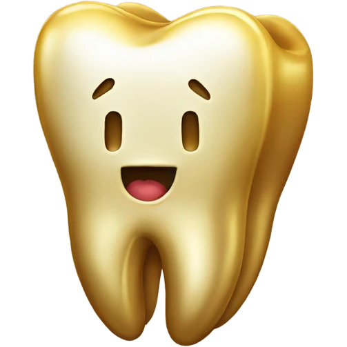 Gold tooth emoji