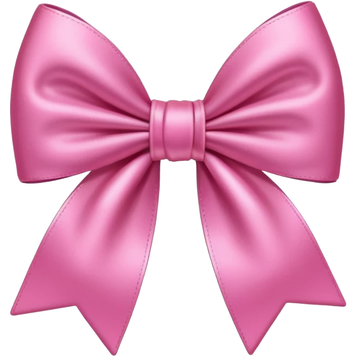 Moño rosa pin emoji