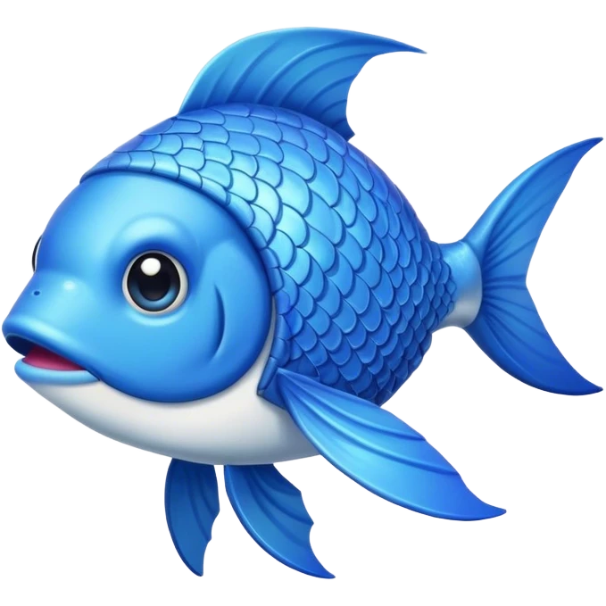 Fish wearing a hoodie emoji