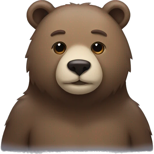 Bear and otter emoji