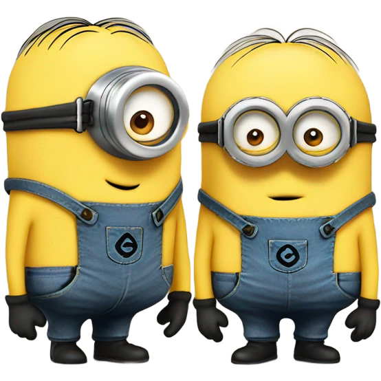 Minion Kevin and bob emoji
