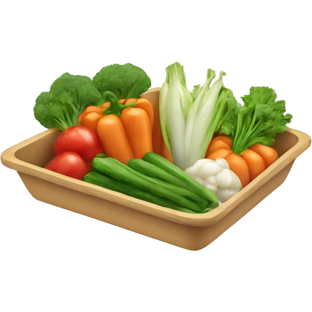Vegetable tray  emoji