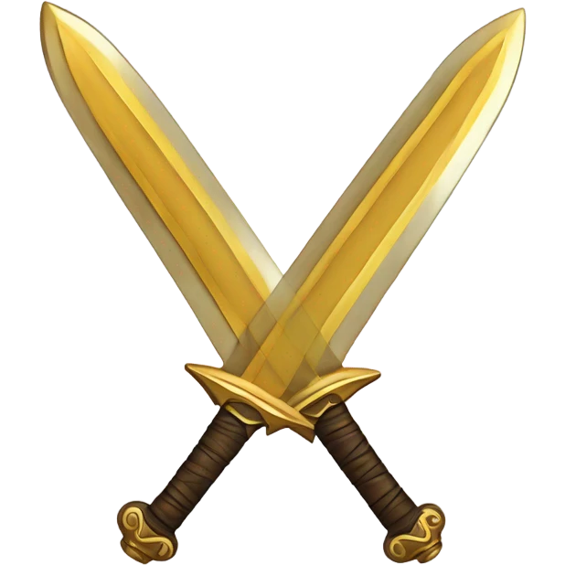 Holy sword of Jesus Christ with multi blades on handle emoji