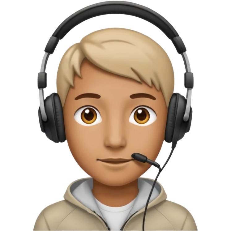 headphones for private listening person emoji