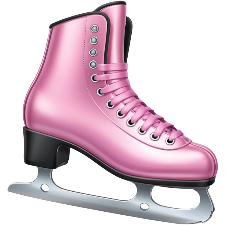 pink ice skates emoji