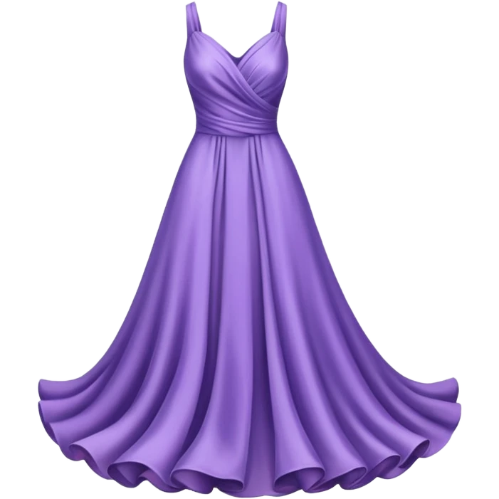 purple dress emoji