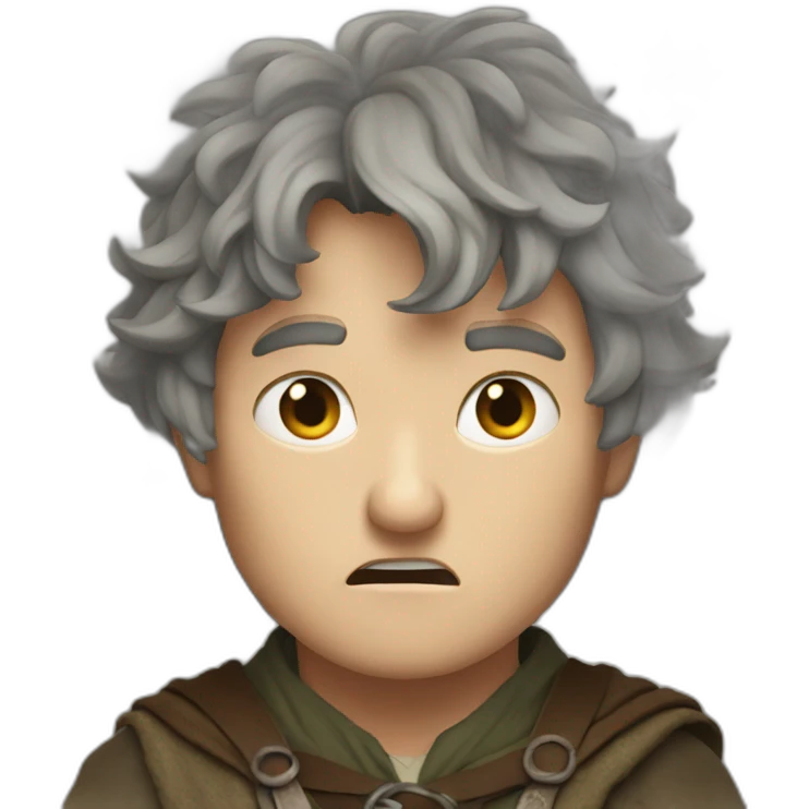 Angry Frodo emoji