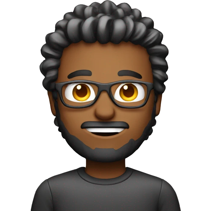 Radiating programmer emoji