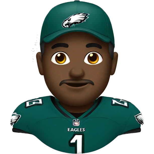 Me as an Eagles fan emoji