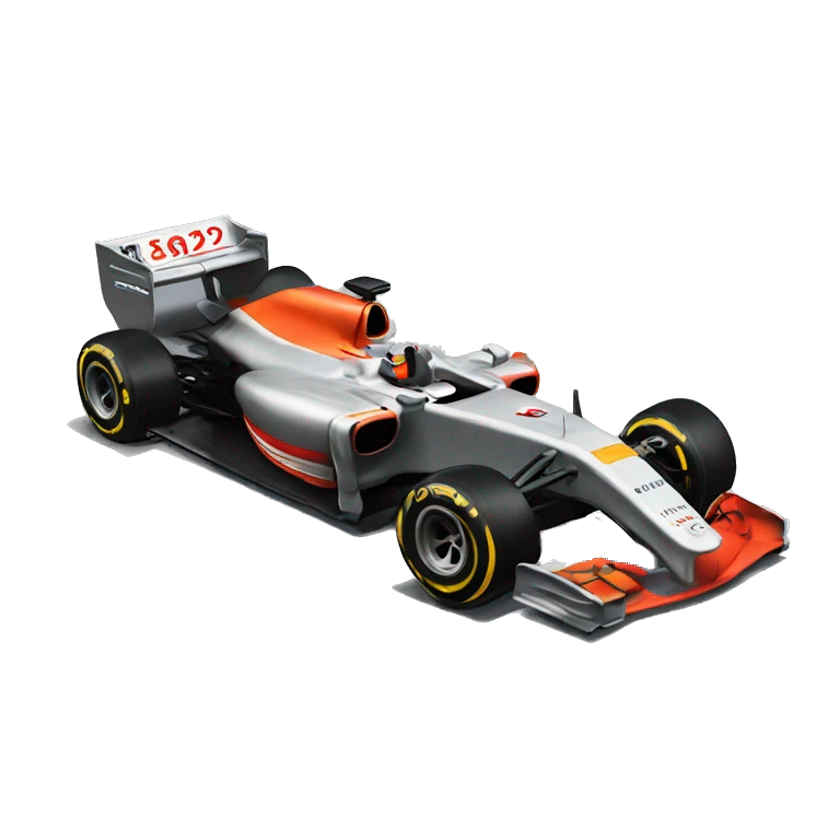 F1 car emoji