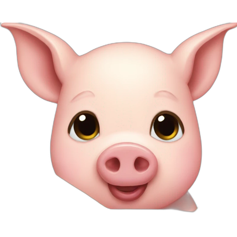 little pig eating queso emoji