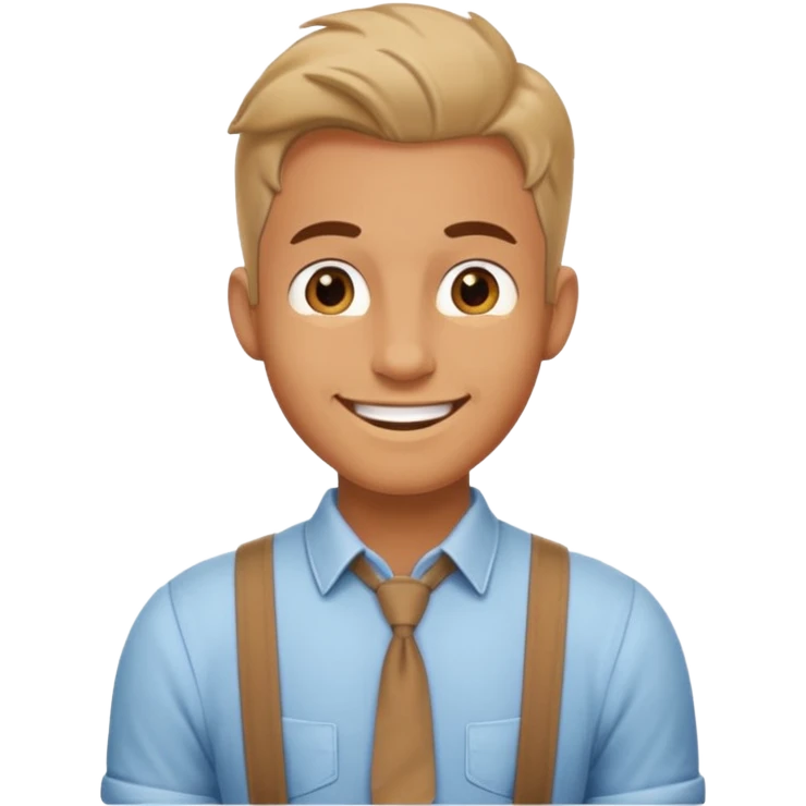 Suspenders males emoji