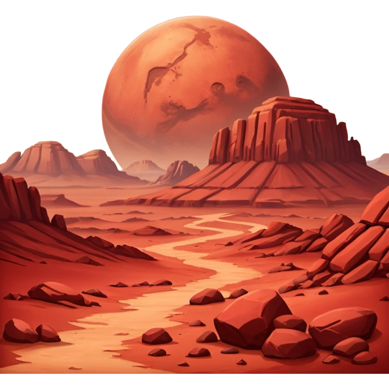 planeta mars emoji