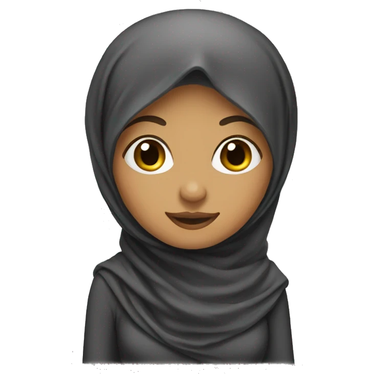 lady wear hijab emoji