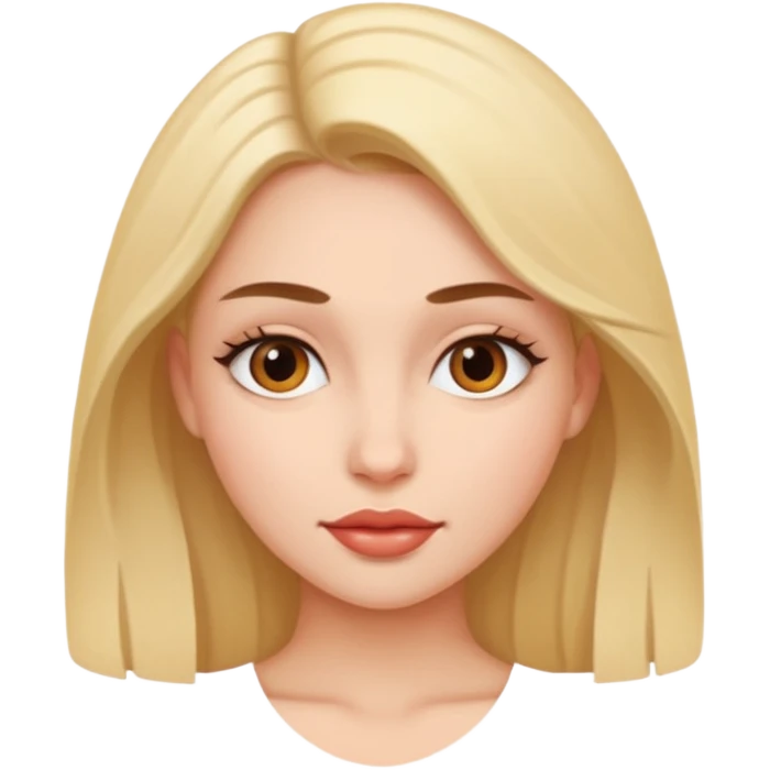 a women showing her vagina emoji