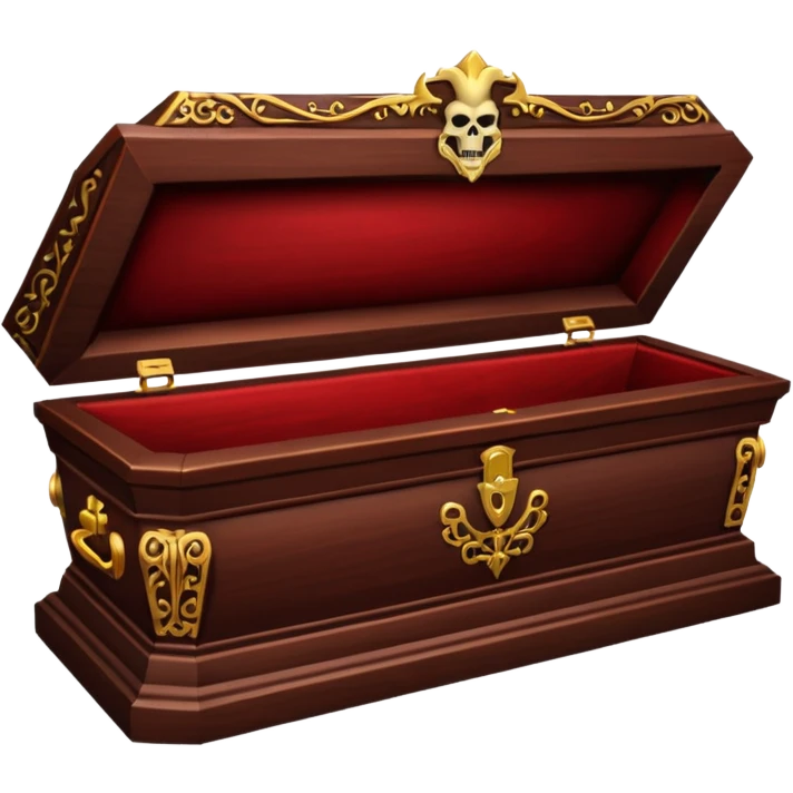 vampire coffin  emoji