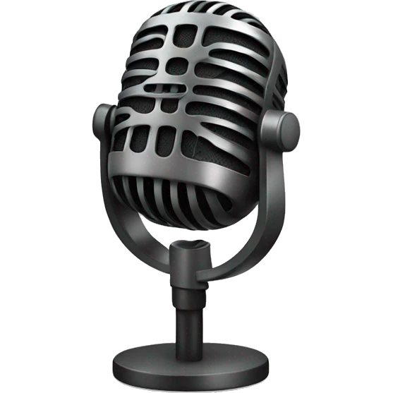 Microphone  emoji