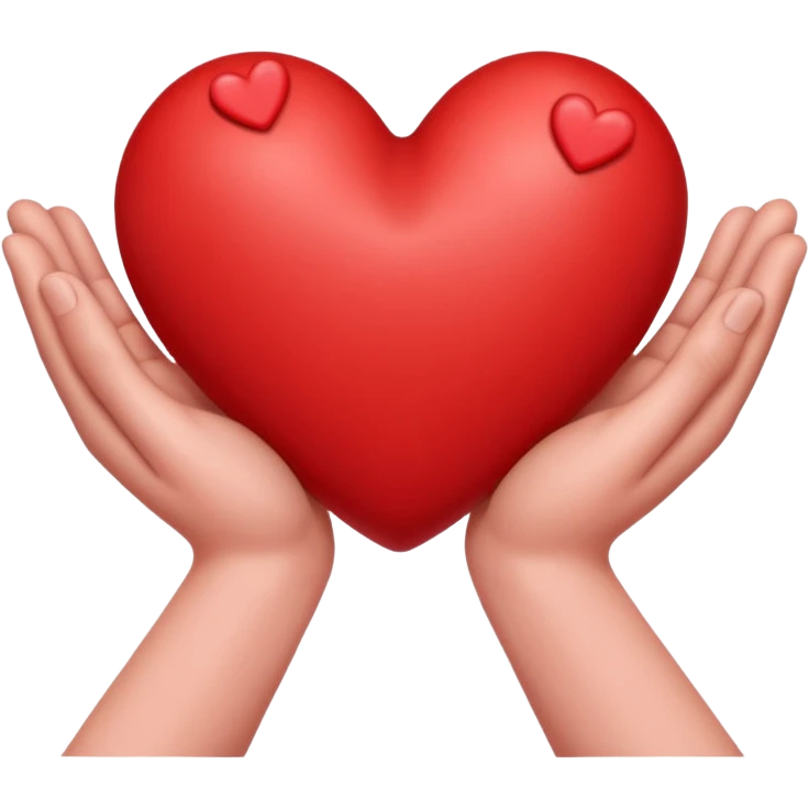 Combine 🫵🏻🫴🏻❤️ emoji