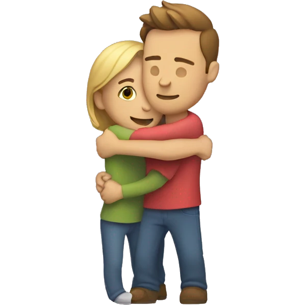 Open arm hug emoji