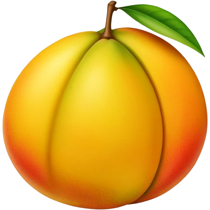 ripe mango fruit emoji
