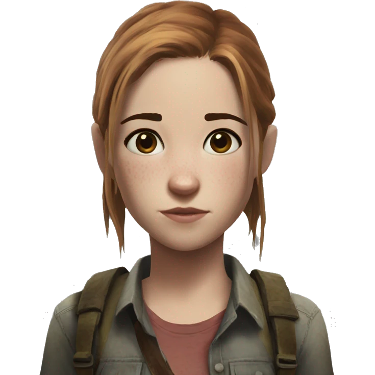 Ellie the last of us Little bit dezoom emoji