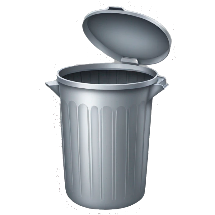 trash can overflow emoji