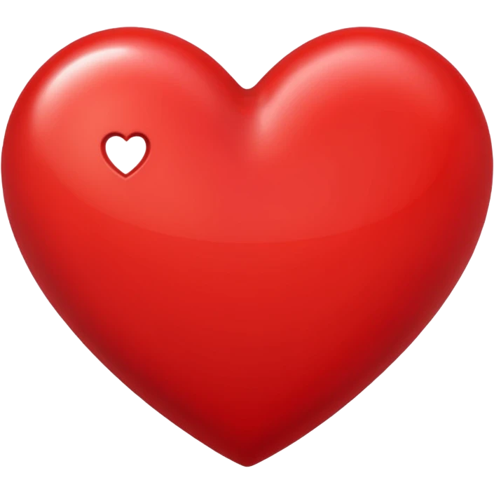 red heart  emoji