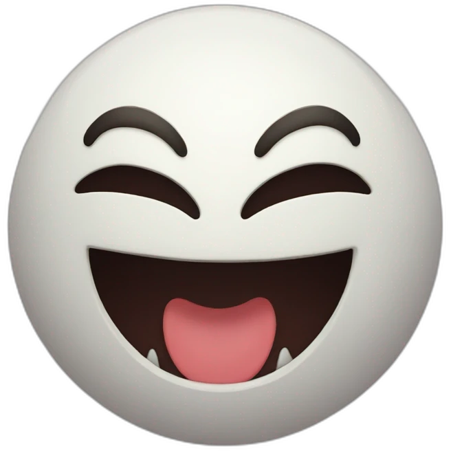 Evil laught emoji