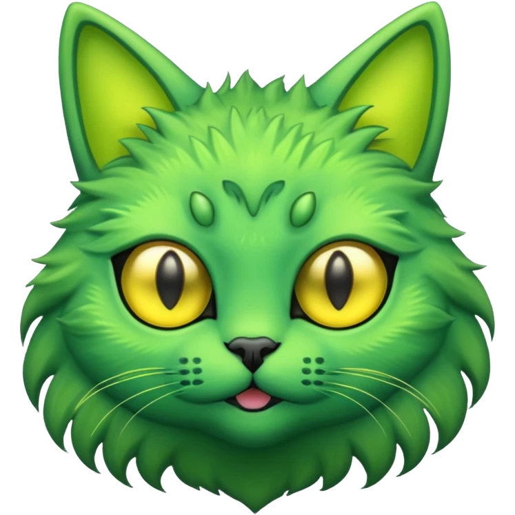 Gato alien emoji