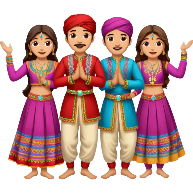 Ajrak sindh celebration sindhi dancing emoji