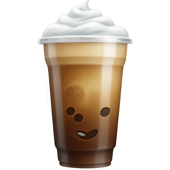 Iced cofee emoji