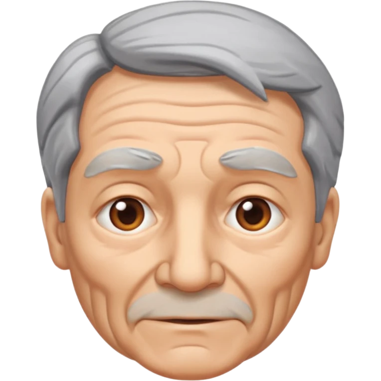 Parent Face with bit more age emoji