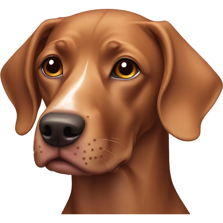 Viszla dog  emoji