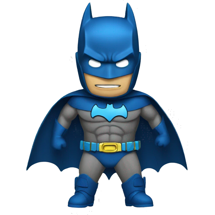 blue batman emoji