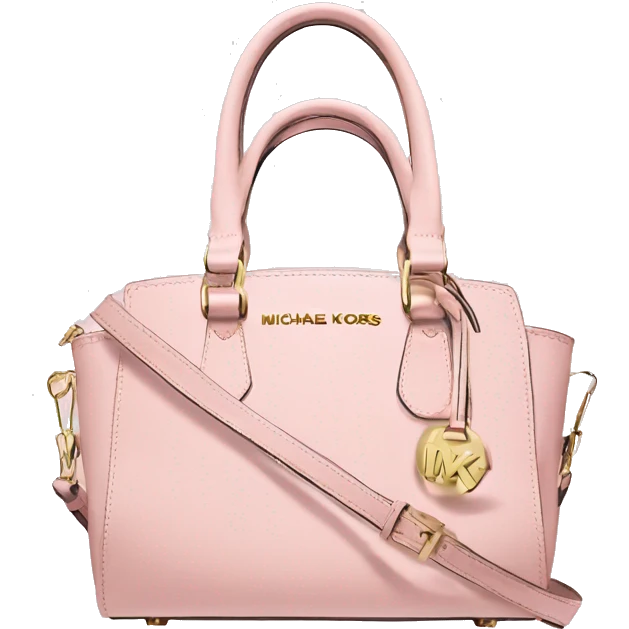 Light Pink Michael Kors purse emoji