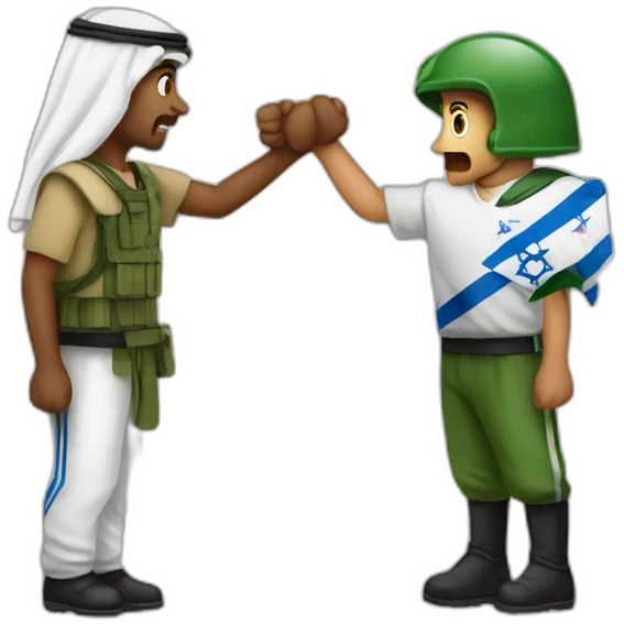 Israel vs palestin emoji