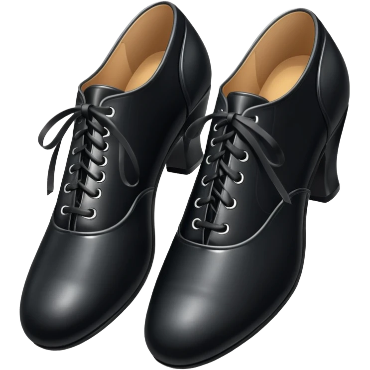 a pair of dancing shoes emoji