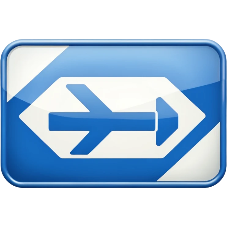 one-way sign emoji