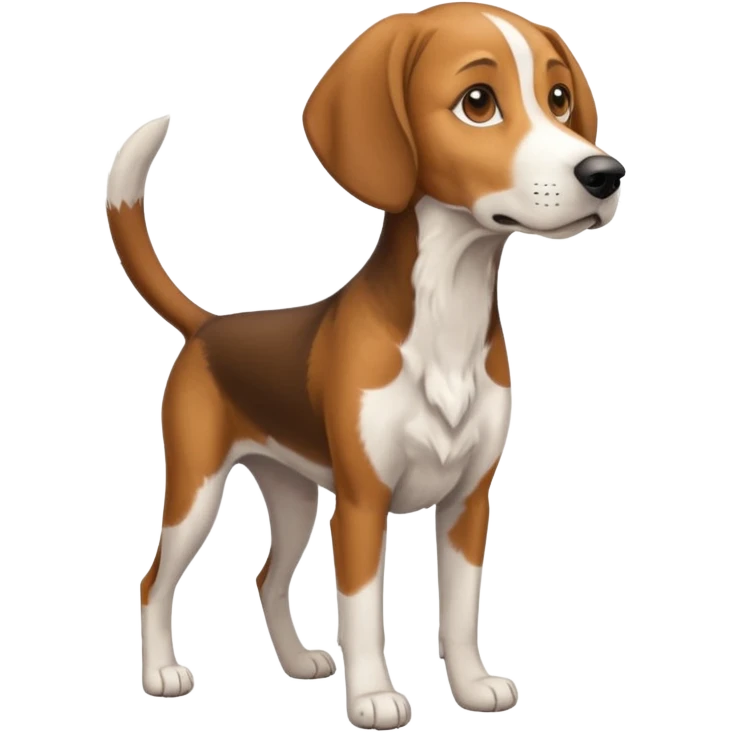 american foxhound emoji