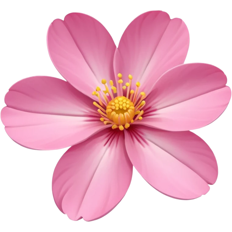 pink photo of a blossom emoji