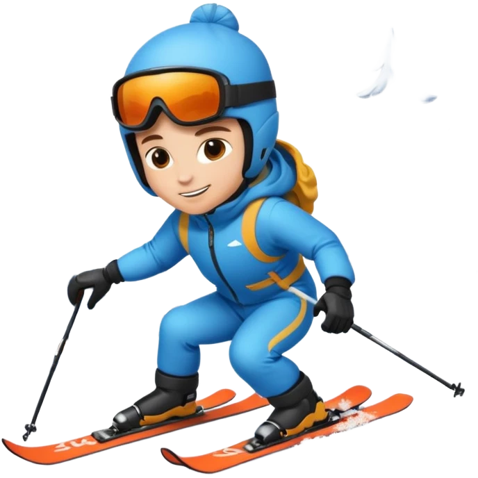 skiing emoji