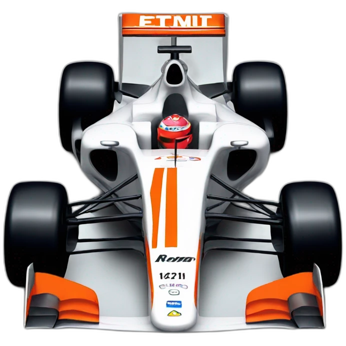 F1 car emoji